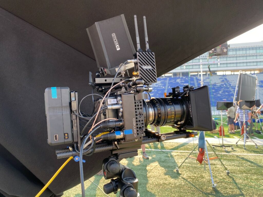 The Phantom VEO4K-PL. Ultra high speed, slow motion camera for production.